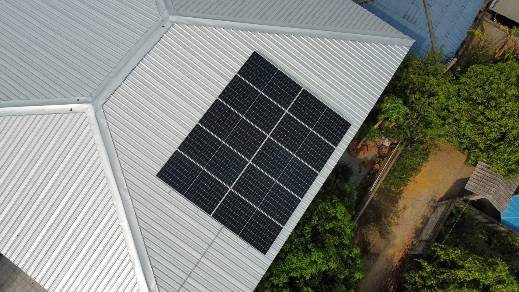 ผลงาน ผลงานติดตั้งโซลาร์เซลล์ 5kW